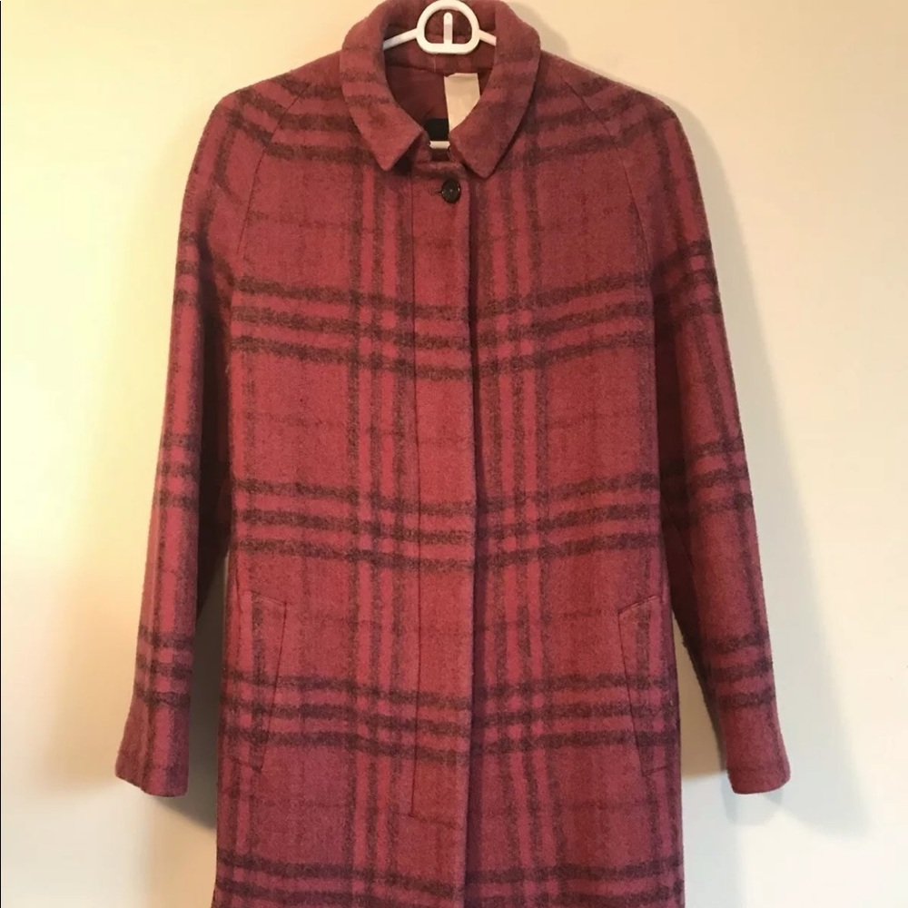 Burberry Prorsum Women's Wool Trench Coat Size 6